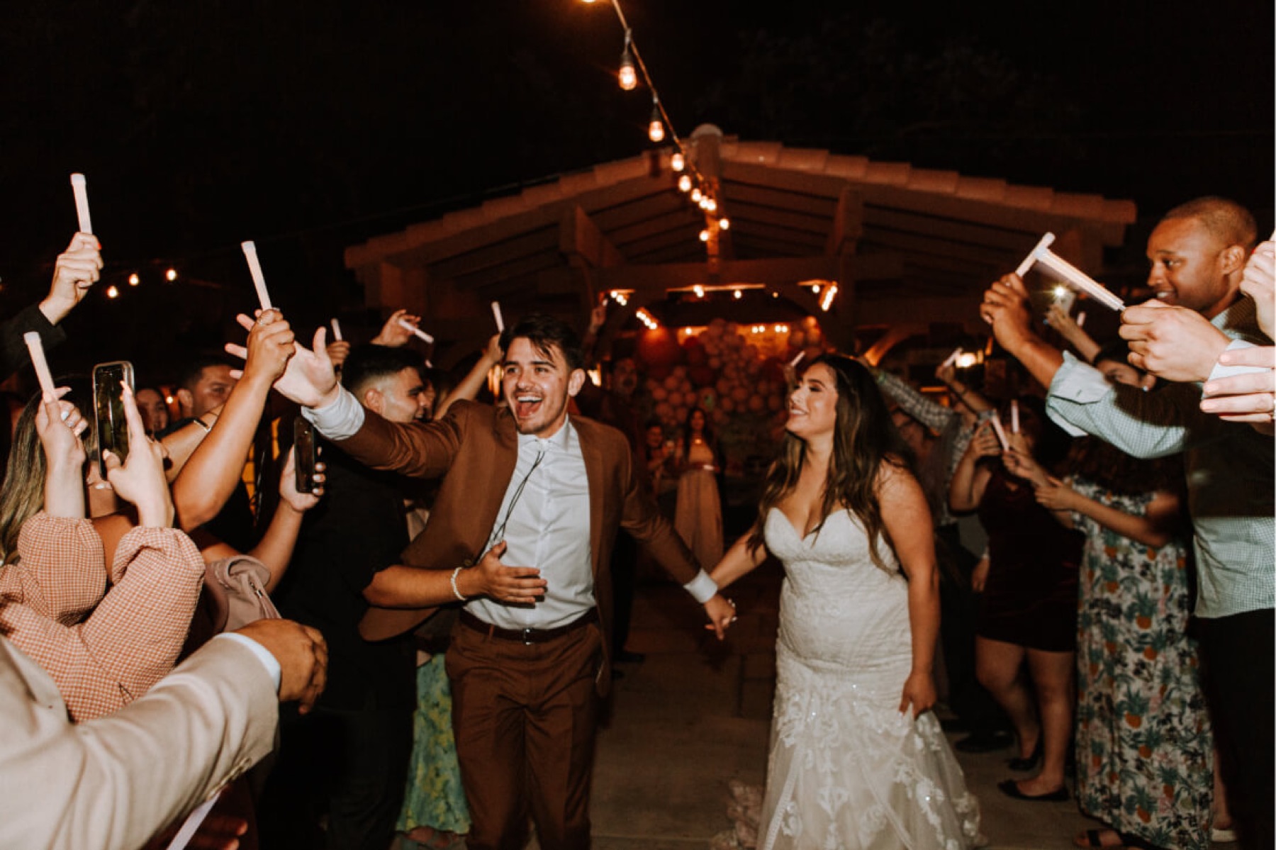 A packed dance floor at an Epic Events party